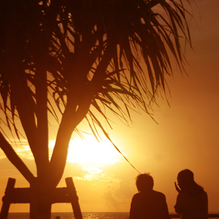 好きな人＋私＋夕日＝最幸♡